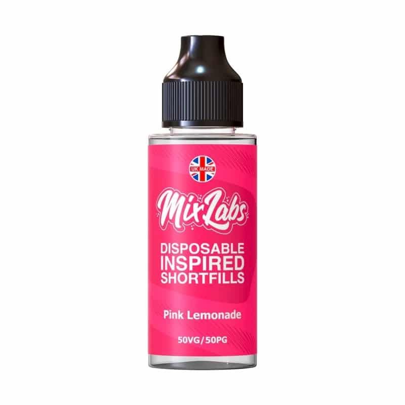 Mix-Labs-Disposable-Inspired-Shortfills-100ml-E-liquid-Pink-Lemonadejpg - Element Vapor Australia