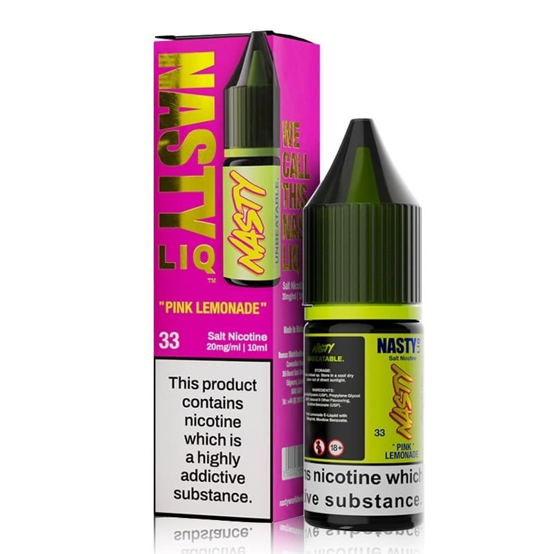 Nasty-Liq-Nic-Salts-10ml-Pink-Lemonadejpg - Element Vapor Australia