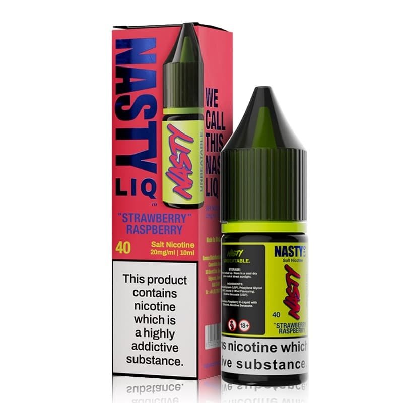Nasty-Liq-Nic-Salts-10ml-Strawberry-Raspberryjpg - Element Vapor Australia