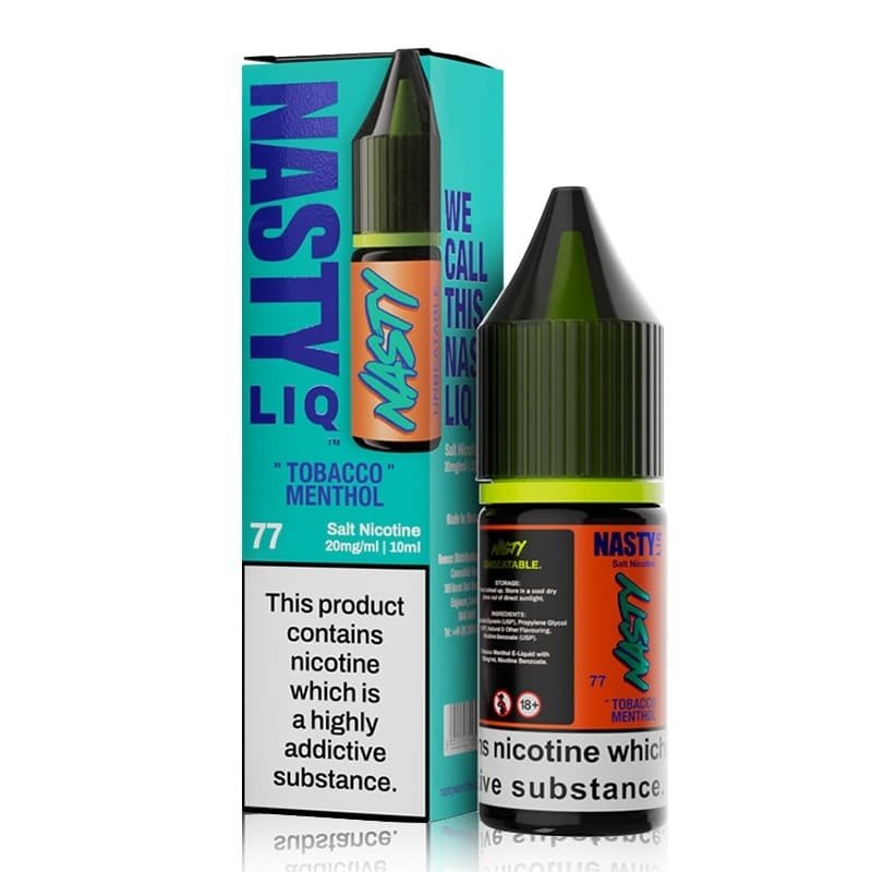 Nasty-Liq-Nic-Salts-10ml-Tobacco-Mentholjpg - Element Vapor Australia