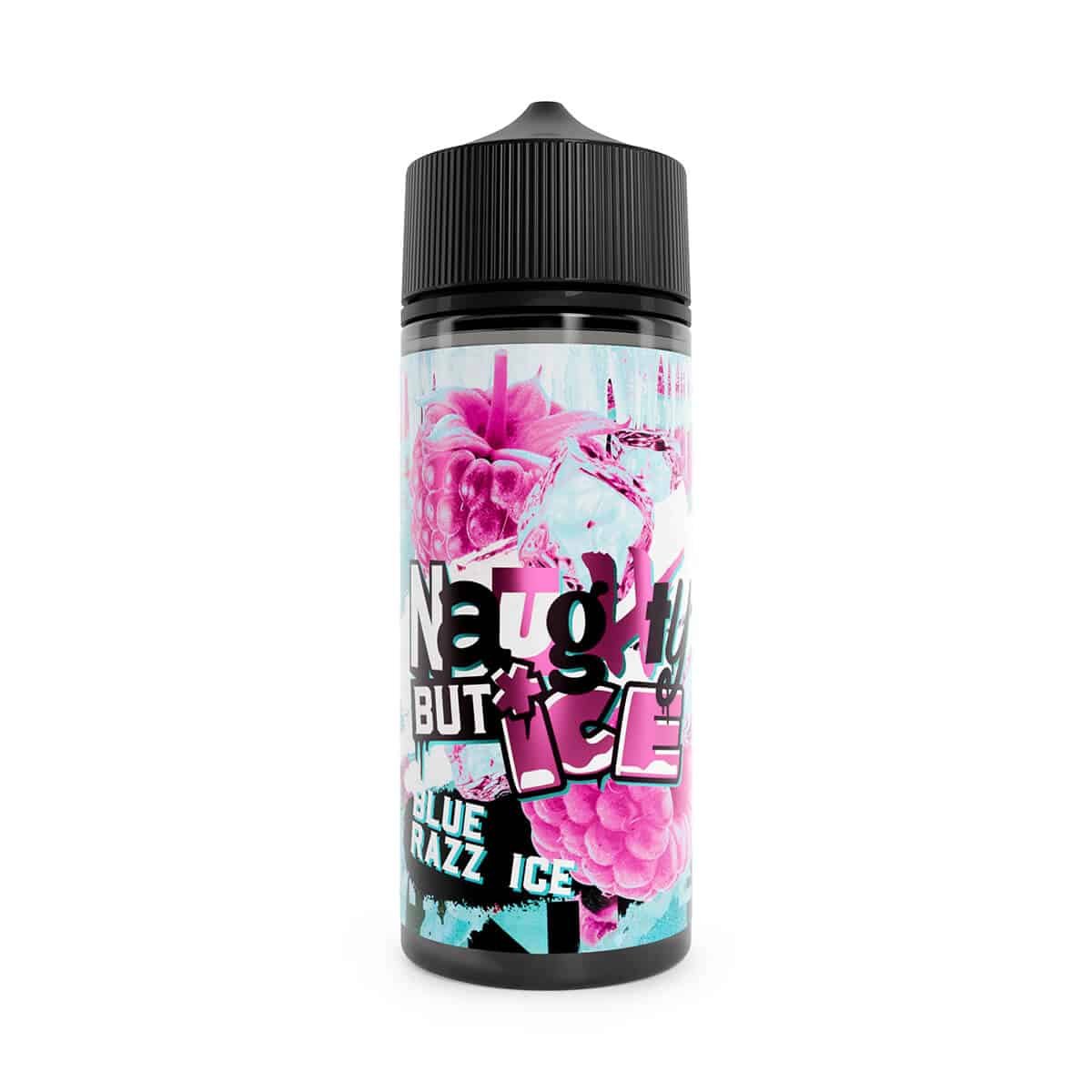 Naughty-But-Ice-E-liquid-100ml-Shortfill-Blue-Razz-Icejpg - Element Vapor Australia