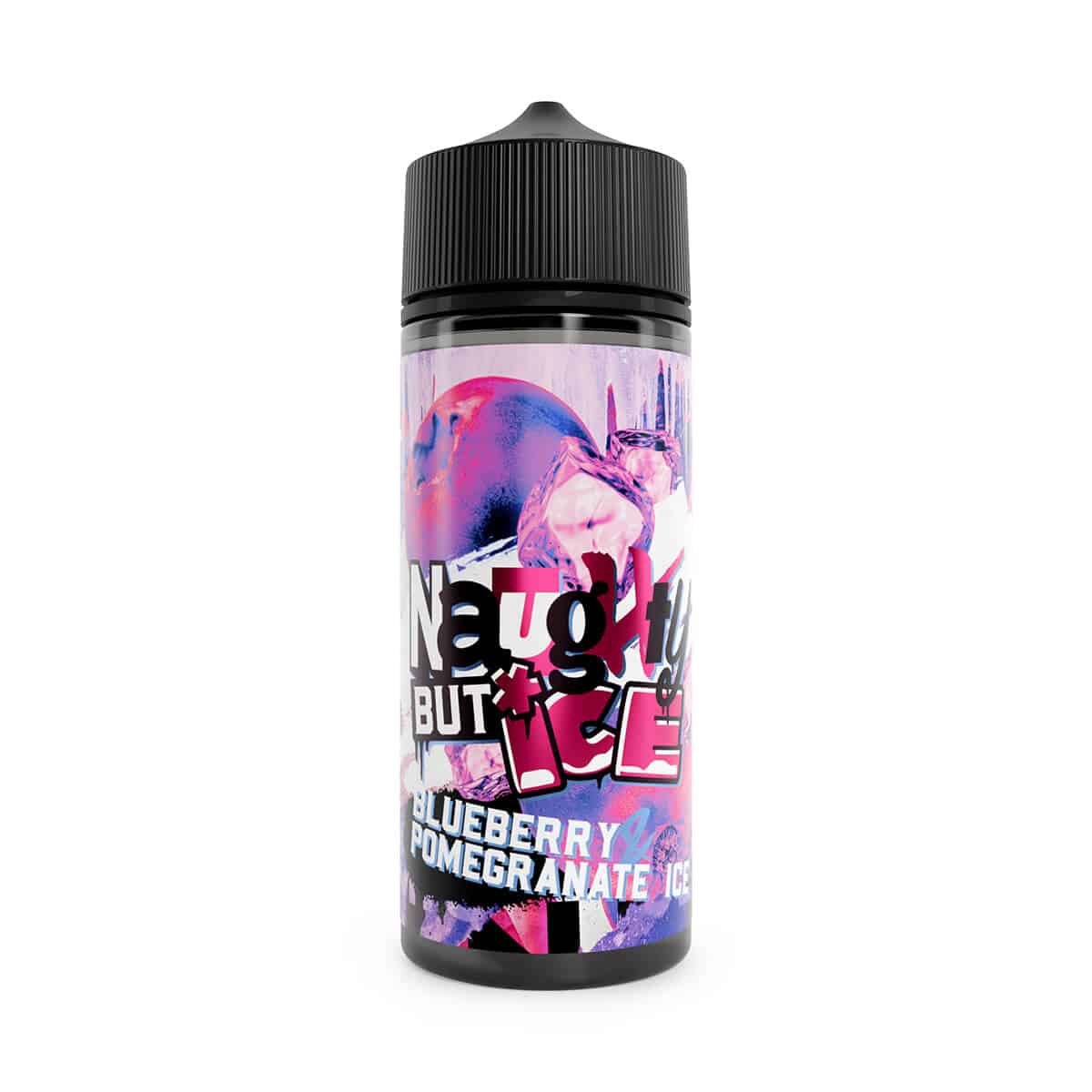 Naughty-But-Ice-E-liquid-100ml-Shortfill-Blueberry-Pomegranate-Icejpg - Element Vapor Australia