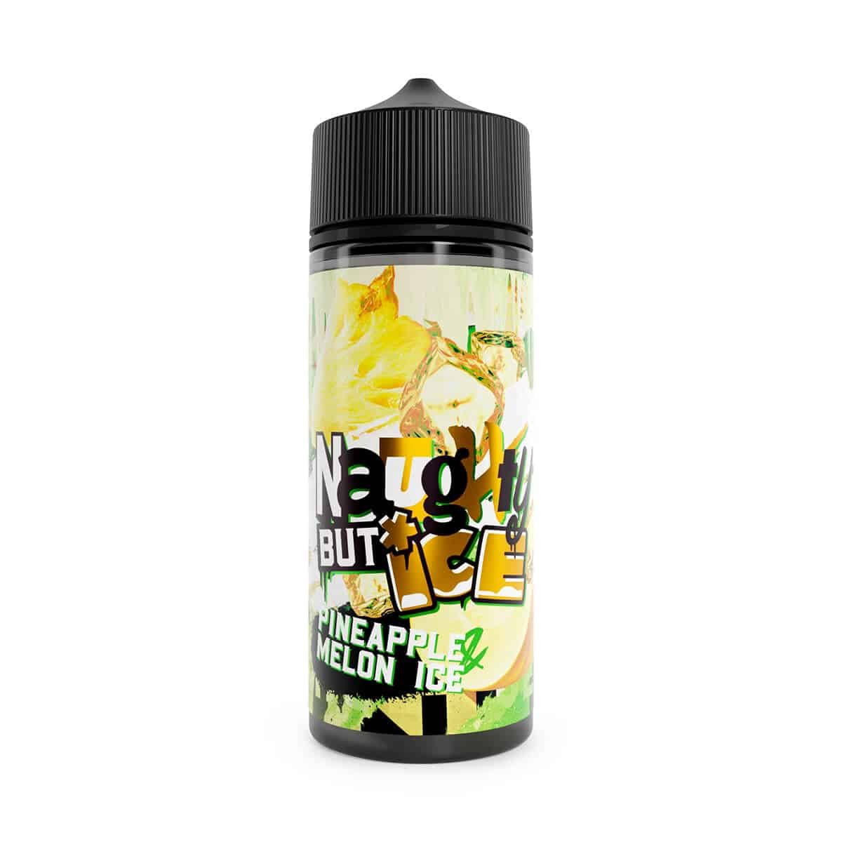 Naughty-But-Ice-E-liquid-100ml-Shortfill-Pineapple-Melon-Icejpg - Element Vapor Australia