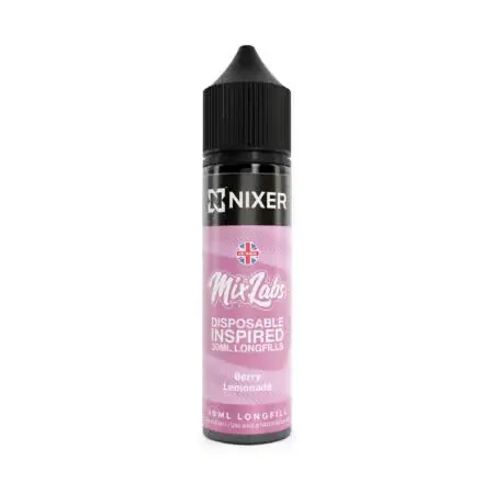 Nixer-X-Mix-Labs-Longfill-E-liquid-30ml-Berry-Lemonadewebp - Element Vapor Australia