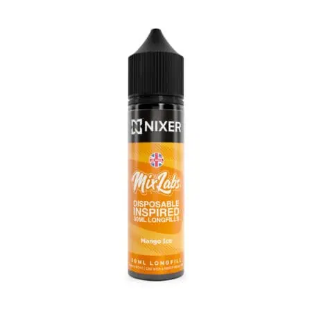 Nixer-X-Mix-Labs-Longfill-E-liquid-30ml-Mango-Icewebp - Element Vapor Australia