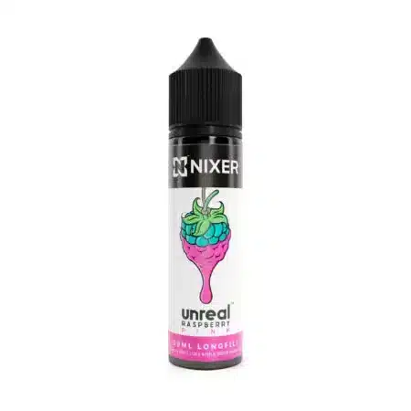 Nixer-X-Unreal-Raspberry-Longfill-E-liquid-30ml-Pinkwebp - Element Vapor Australia