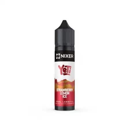 Nixer-X-Yeti-Longfill-E-liquid-30ml-Strawberry-Lemon-Icewebp - Element Vapor Australia