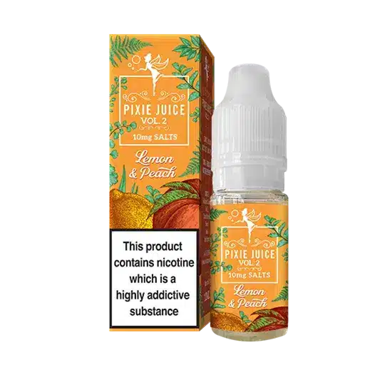 Pixie-Juice-Vol-2-Nic-Salt-10ml-Lemon-Peachwebp - Element Vapor Australia
