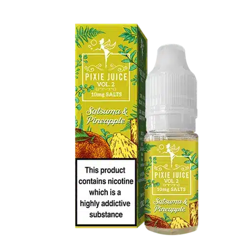 Pixie-Juice-Vol-2-Nic-Salt-10ml-Satsuma-Pineapplewebp - Element Vapor Australia