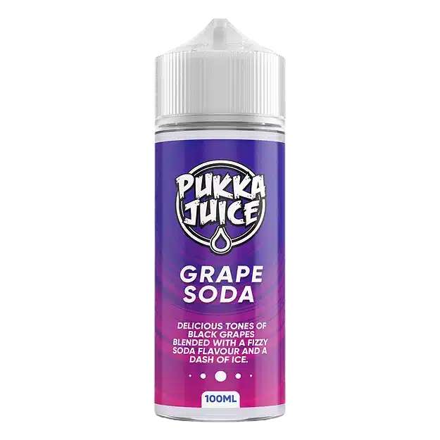 Pukka-Juice-E-liquid-100ml-Shortfill-Grape-Sodawebp - Element Vapor Australia