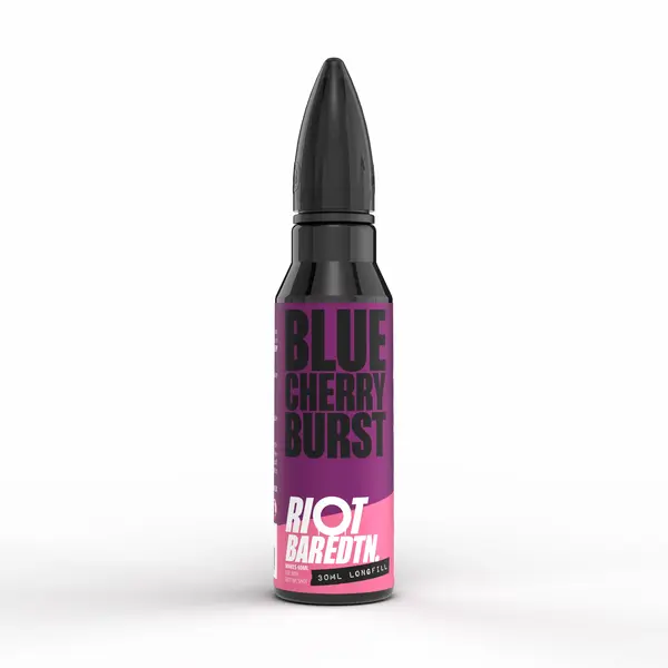 Riot-Bar-EDTN-Longfill-E-Liquid-30ml-Blue-Cherry-Burstwebp - Element Vapor Australia