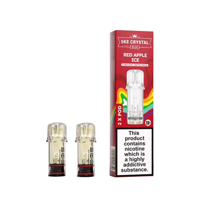 SKE-Crystal-Plus-Prefilled-Pods-Red-Apple-Icewebp - Element Vapor Australia