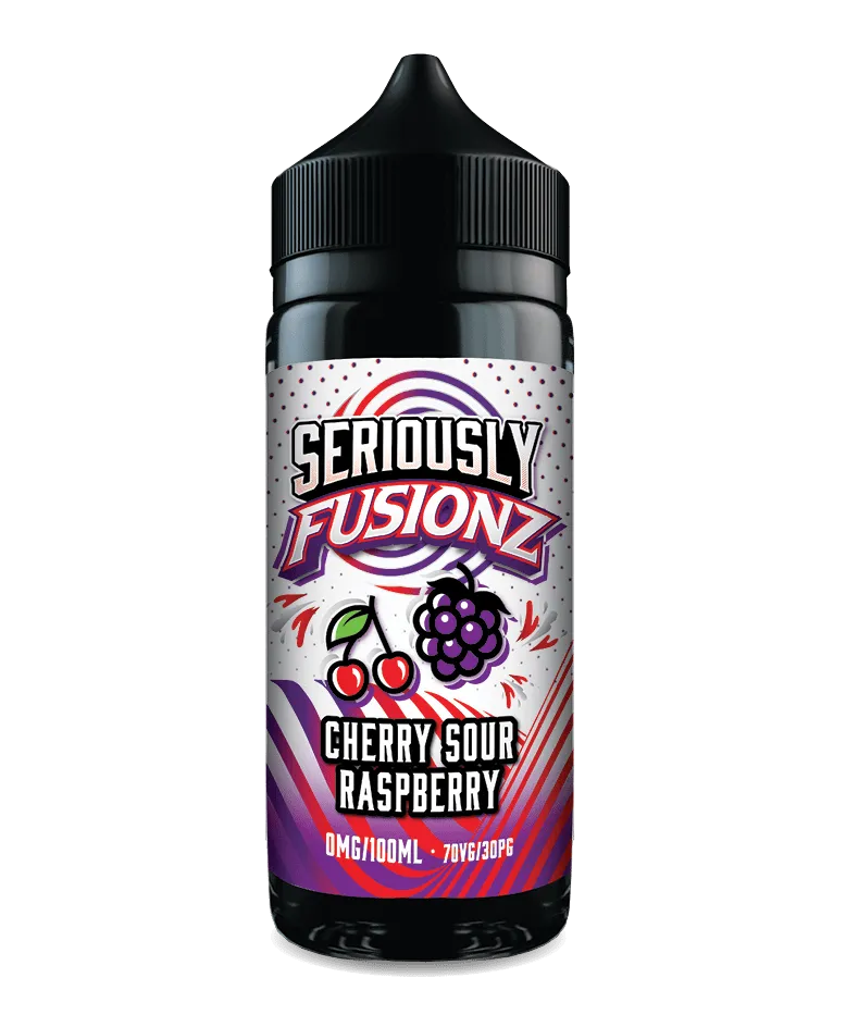 Seriously-Fusionz-E-liquid-100ml-Shortfill-by-Doozy-Cherry-Sour-Raspberrywebp - Element Vapor Australia