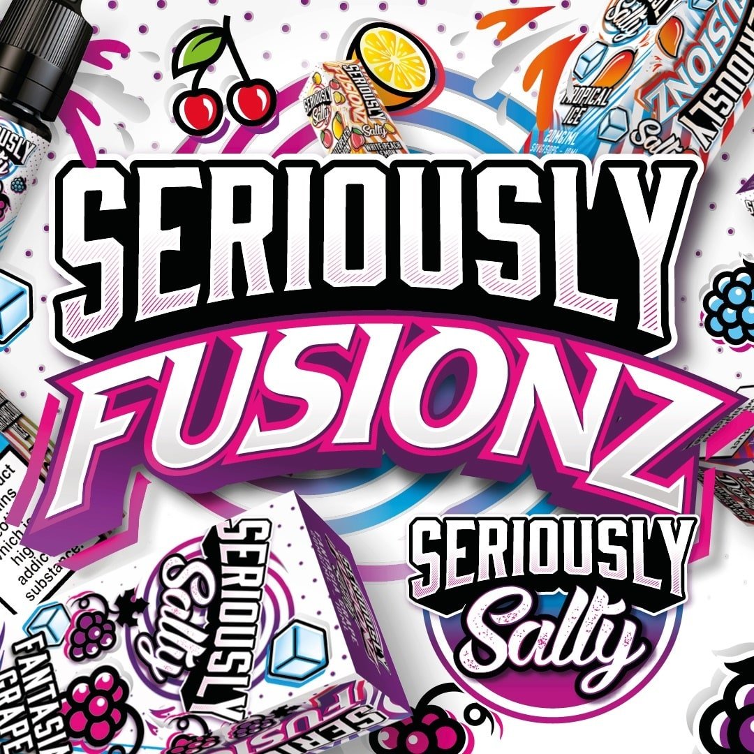 Seriously-Fusionz-E-liquid-100ml-Shortfill-by-Doozy-Logojpg - Element Vapor Australia
