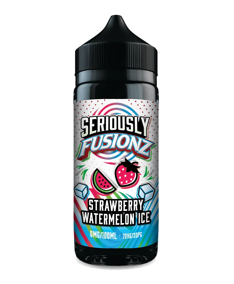 Seriously-Fusionz-E-liquid-100ml-Shortfill-by-Doozy-Strawberry-Watermelon-Icewebp - Element Vapor Australia