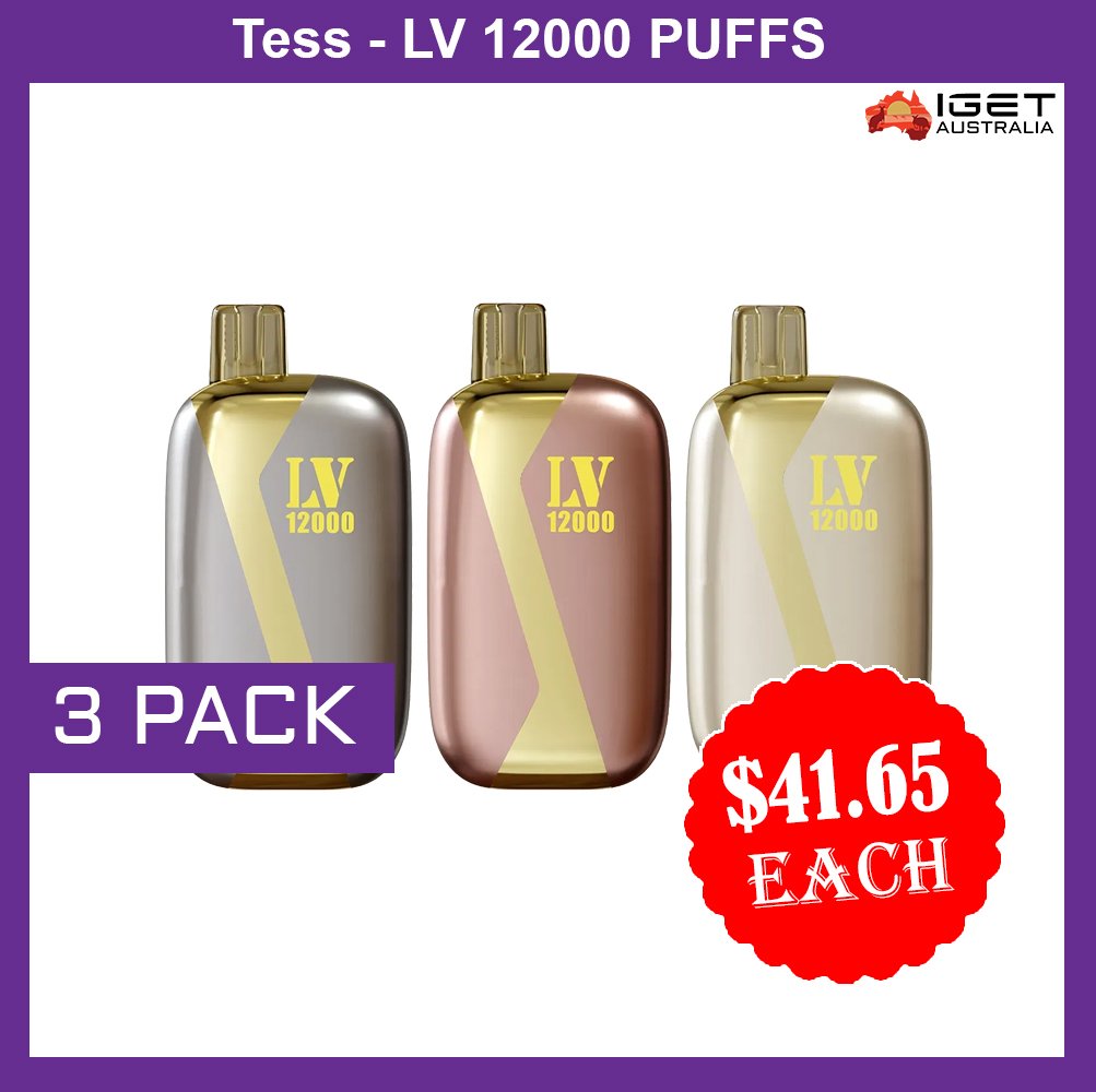 TESS-LV-12000-PUFFS-3-PACKjpg - Element Vapor Australia