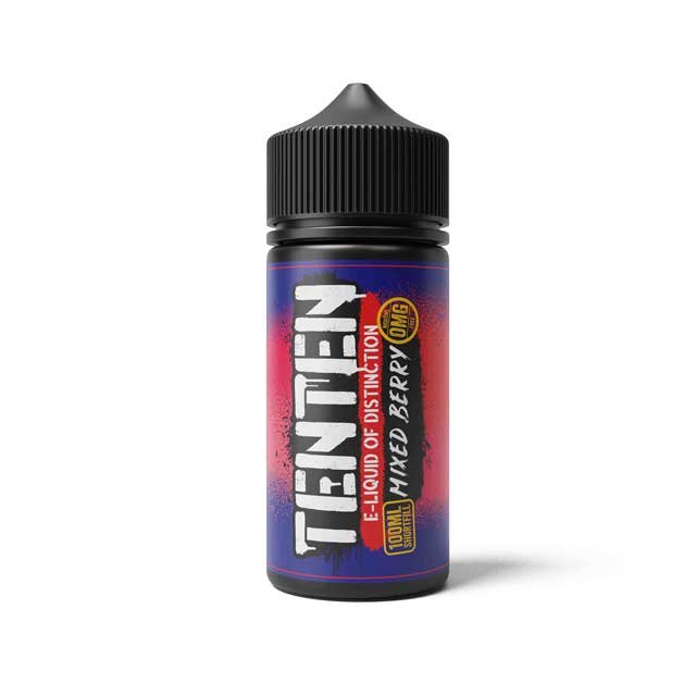 Ten-Ten-E-liquid-100ml-Shortfill-Mixed-Berryjpg - Element Vapor Australia