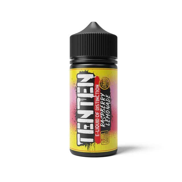 Ten-Ten-E-liquid-100ml-Shortfill-Raspberry-Lemonadejpg - Element Vapor Australia