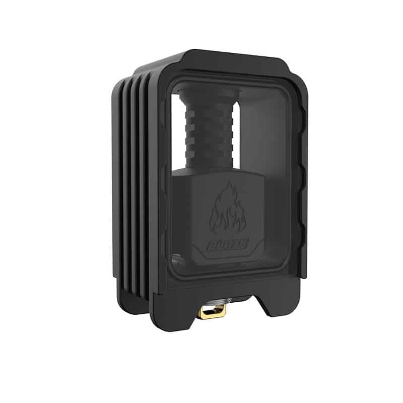 ThunderHead-Creations-Blaze-Bridge-with-Sliding-Tank-Dual-Glass-Matte-Blackjpg - Element Vapor Australia