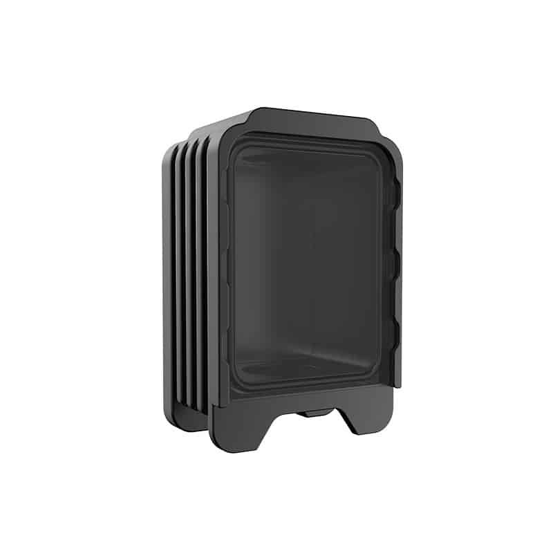 ThunderHead-Creations-Blaze-Empty-Sliding-Tank-Single-Glass-Silver-Blackjpg - Element Vapor Australia