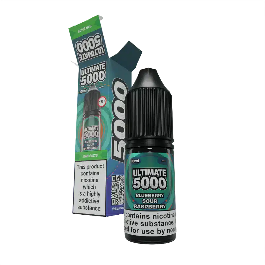 Ultimate-Bar-5000-Nic-Salts-Blueberry-Sour-Raspberrywebp - Element Vapor Australia