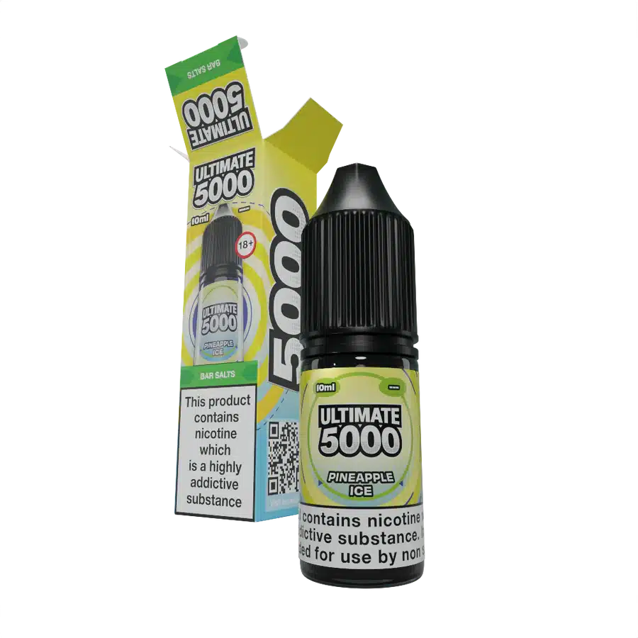 Ultimate-Bar-5000-Nic-Salts-Pineapple-Icewebp - Element Vapor Australia