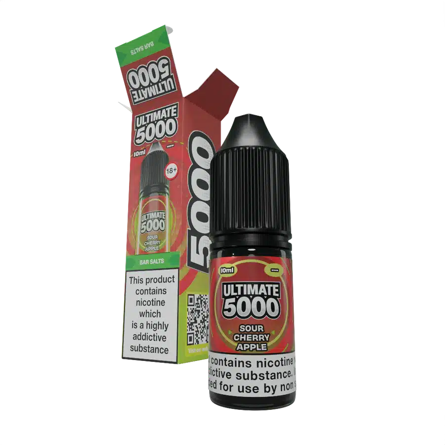 Ultimate-Bar-5000-Nic-Salts-Sour-Cherry-Applewebp - Element Vapor Australia