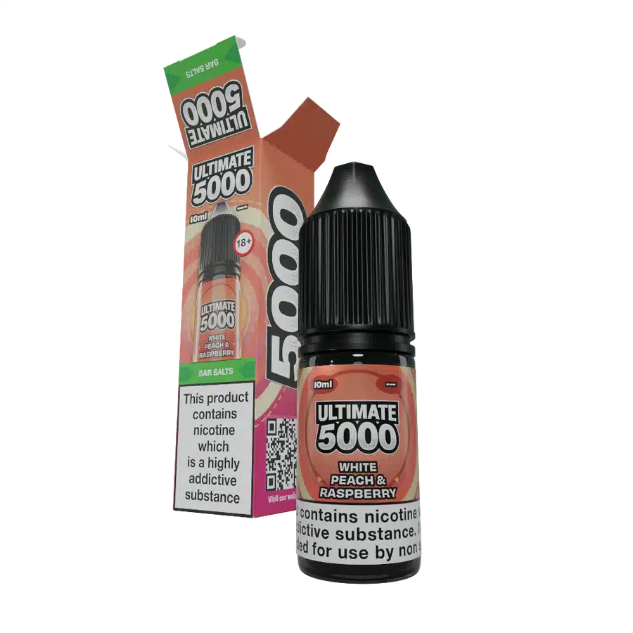 Ultimate-Bar-5000-Nic-Salts-White-Peach-Raspberrywebp - Element Vapor Australia