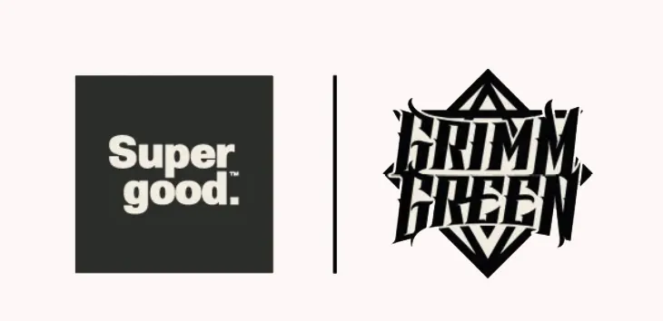 Uncommon-E-liquid-100ml-by-Supergood-x-Grimm-Green-Uncommon-Logowebp - Element Vapor Australia