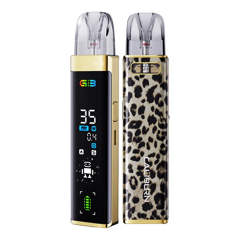 Uwell-Caliburn-G3-PRO-Pod-Kit-Golden-Leopardwebp - Element Vapor Australia