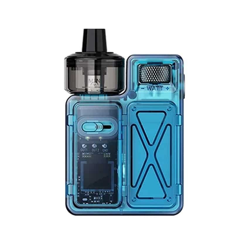 Uwell-Crown-M-Pod-Mod-Kit-Bluejpg - Element Vapor Australia