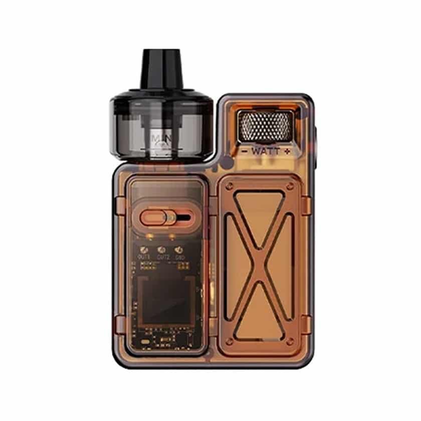 Uwell-Crown-M-Pod-Mod-Kit-Brownjpg - Element Vapor Australia