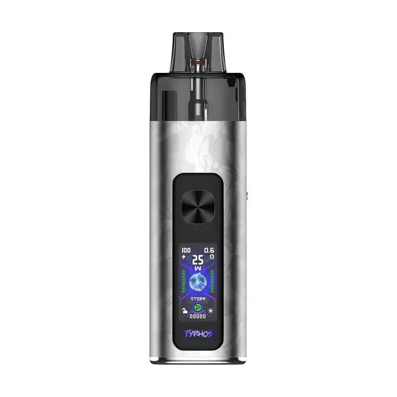 Uwell-Typhos-Pod-Kit-Starlight-Silverwebp - Element Vapor Australia