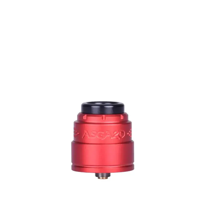 Vaperz-Cloud-Asgard-Mini-V2-RDA-Satin-Redwebp - Element Vapor Australia