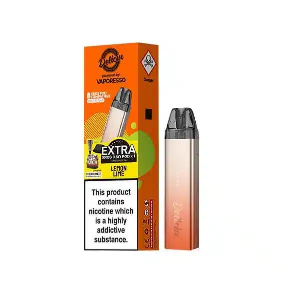 Vaporesso-Deliciu-Mate-Prefilled-Pod-Kit-Lemon-Limewebp - Element Vapor Australia
