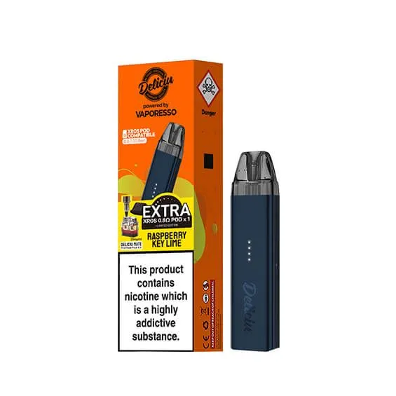 Vaporesso-Deliciu-Mate-Prefilled-Pod-Kit-Raspberry-Key-Limewebp - Element Vapor Australia