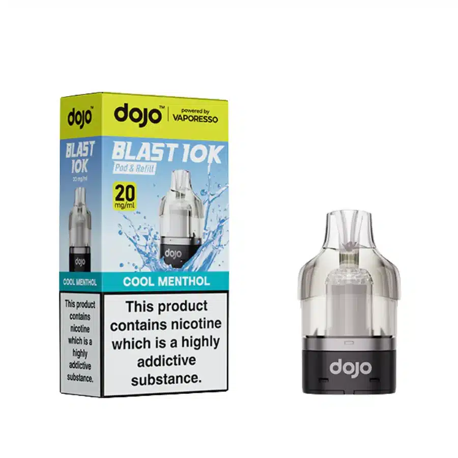 Vaporesso-Dojo-Blast-10K-Prefilled-Pods-Cool-Mentholwebp - Element Vapor Australia