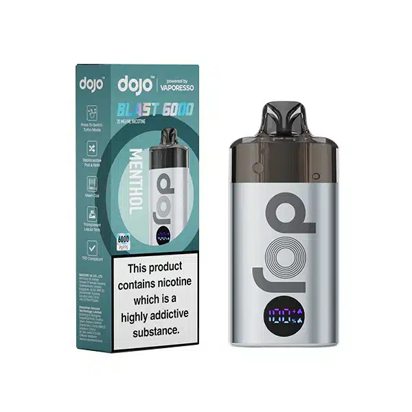 Vaporesso-Dojo-Blast-6000-Vape-Kit-Mentholwebp - Element Vapor Australia