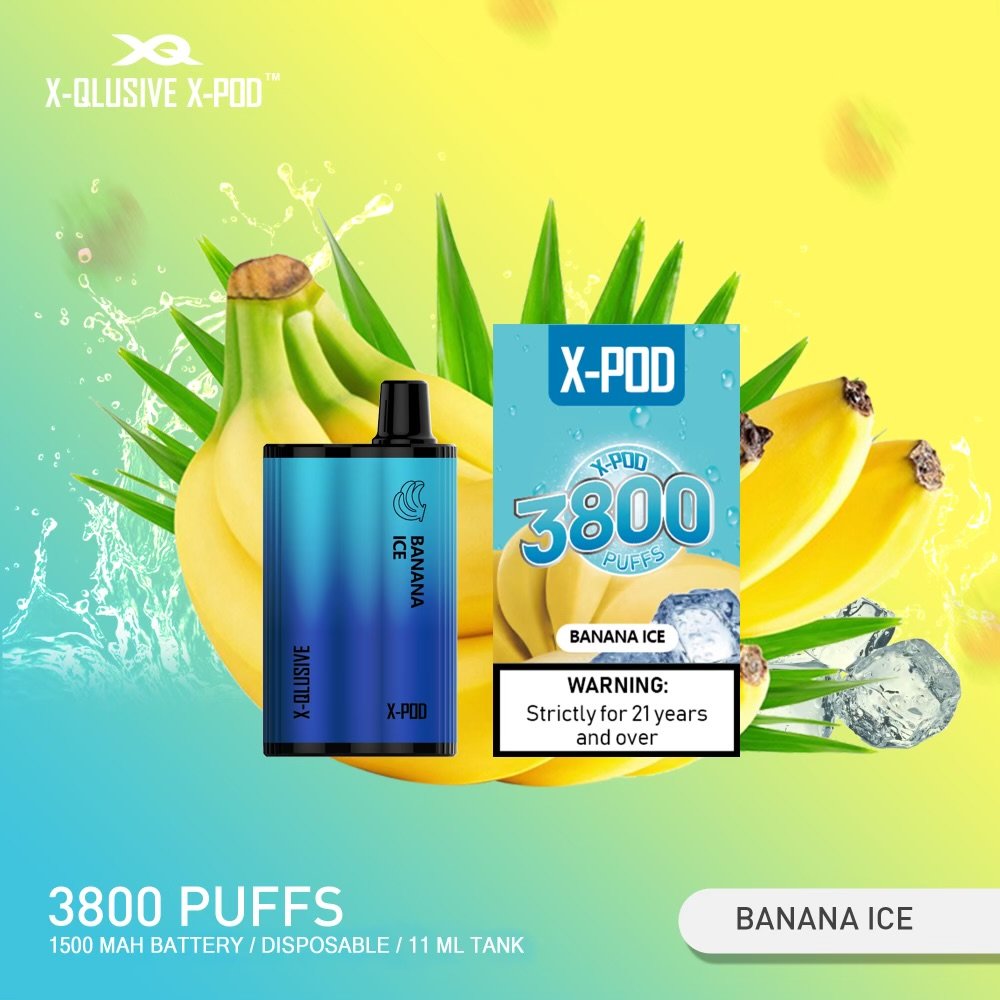 X-QLUSIVE-X-POD-BANANA-ICEjpeg - Element Vapor Australia