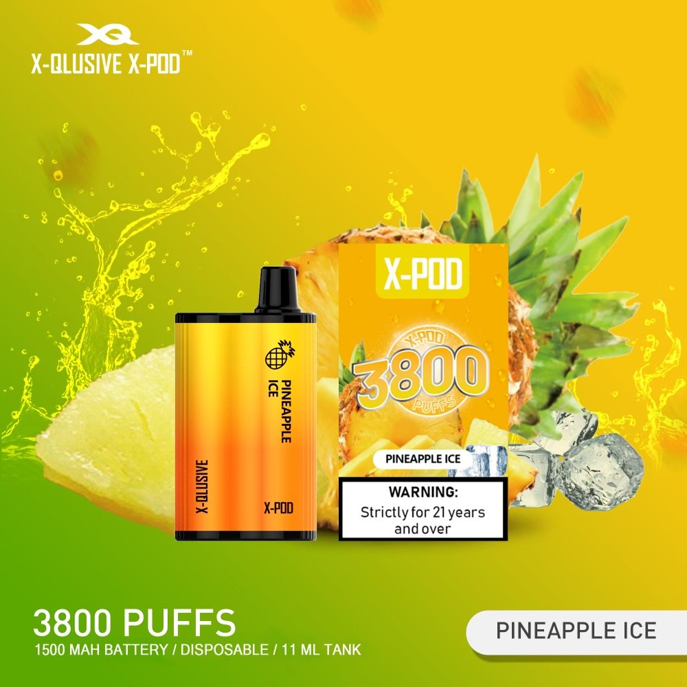 X-QLUSIVE-X-POD-PINEAPPLE-ICEjpeg - Element Vapor Australia
