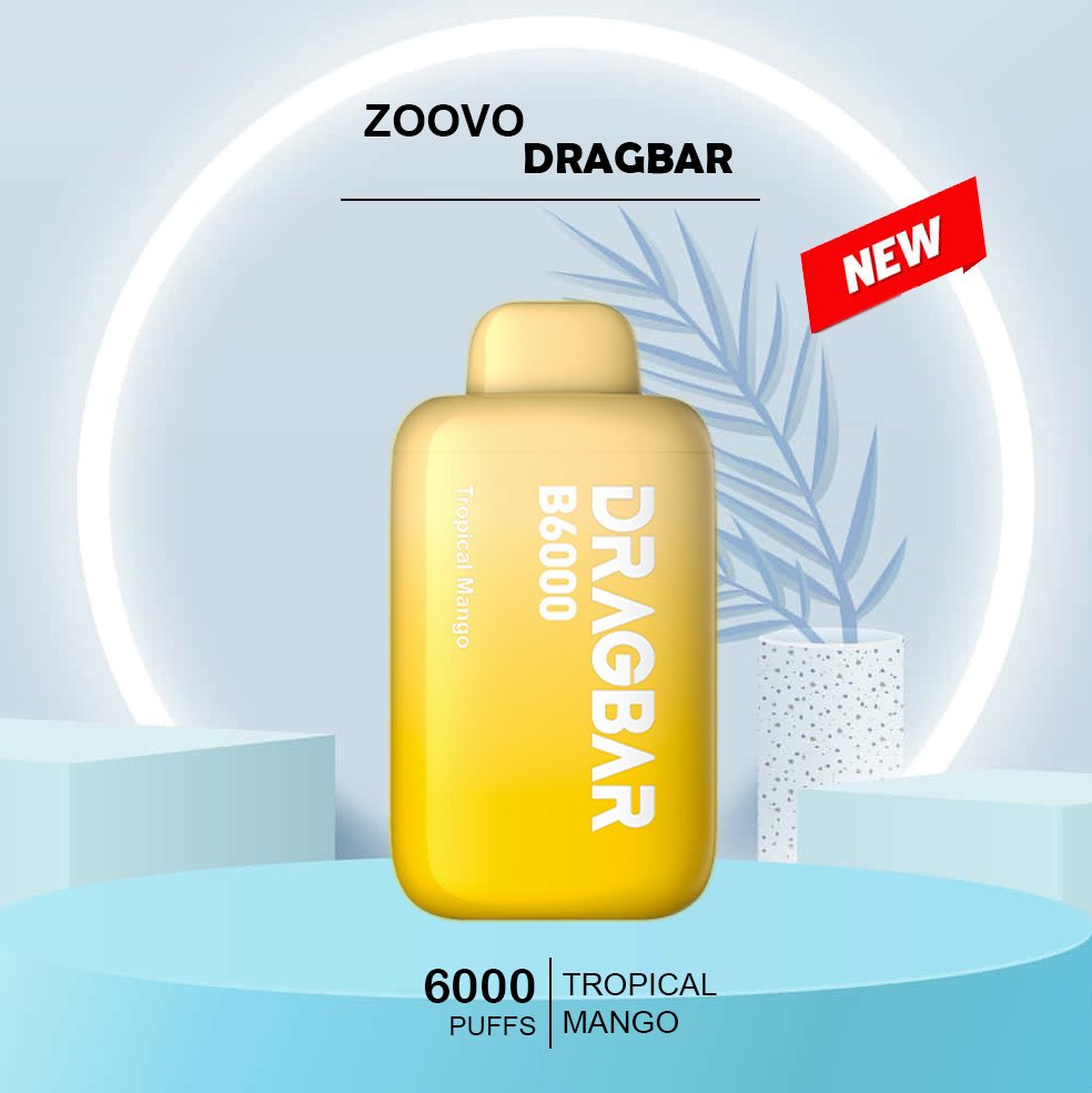 Zoovoo-Dragbar-Tropical-Mango-6000-Puffsjpg - Element Vapor Australia